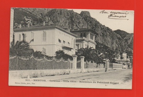 Menton garavan villa gêna - villa,