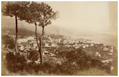 Frankreich menton ansicht - frankreich,, menton,